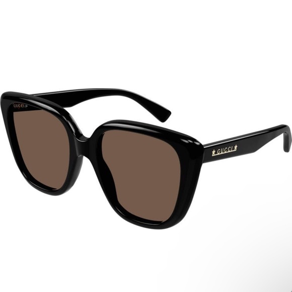 Gucci 54 mm Polarized Square Glasses - Picture 1 of 4